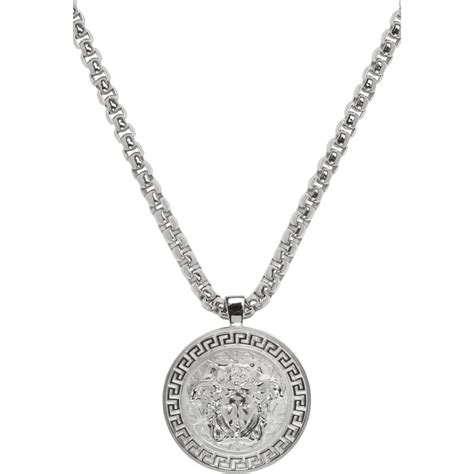 versace ring men's silver|Versace necklaces men's.